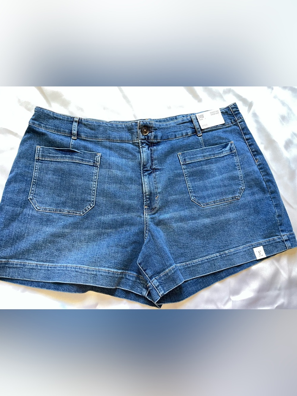 a.n.a Highest-Rise Women's Denim Shorts